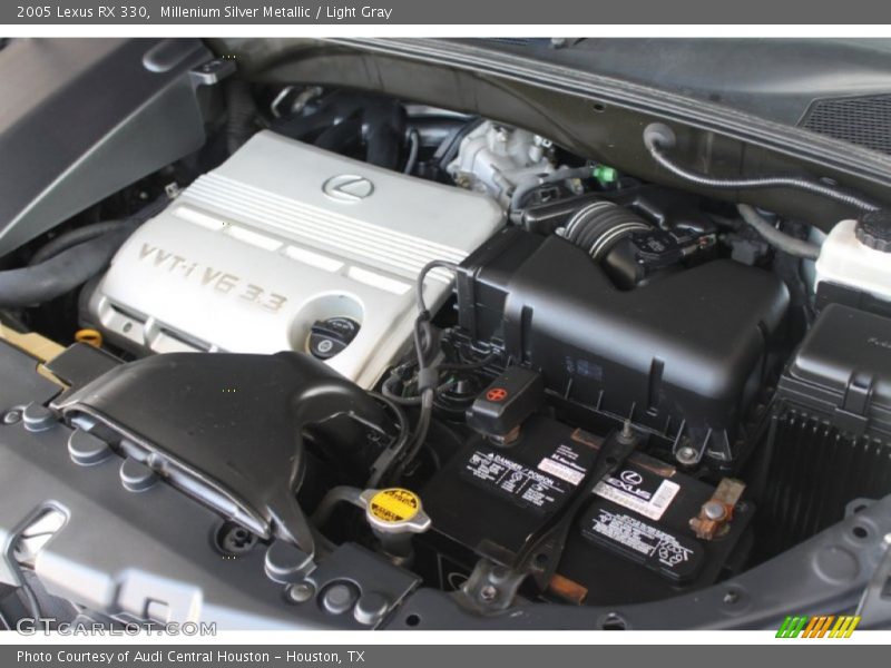 Millenium Silver Metallic / Light Gray 2005 Lexus RX 330