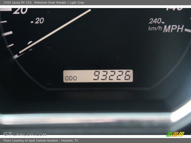 Millenium Silver Metallic / Light Gray 2005 Lexus RX 330