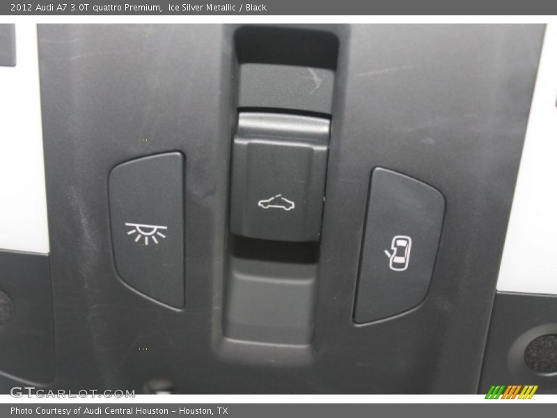 Ice Silver Metallic / Black 2012 Audi A7 3.0T quattro Premium