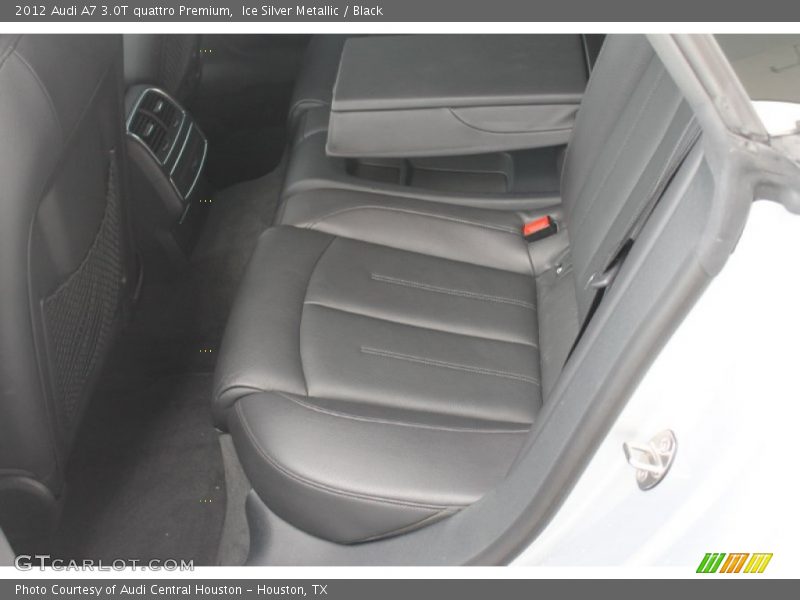 Ice Silver Metallic / Black 2012 Audi A7 3.0T quattro Premium