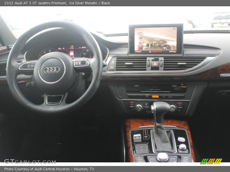 Ice Silver Metallic / Black 2012 Audi A7 3.0T quattro Premium
