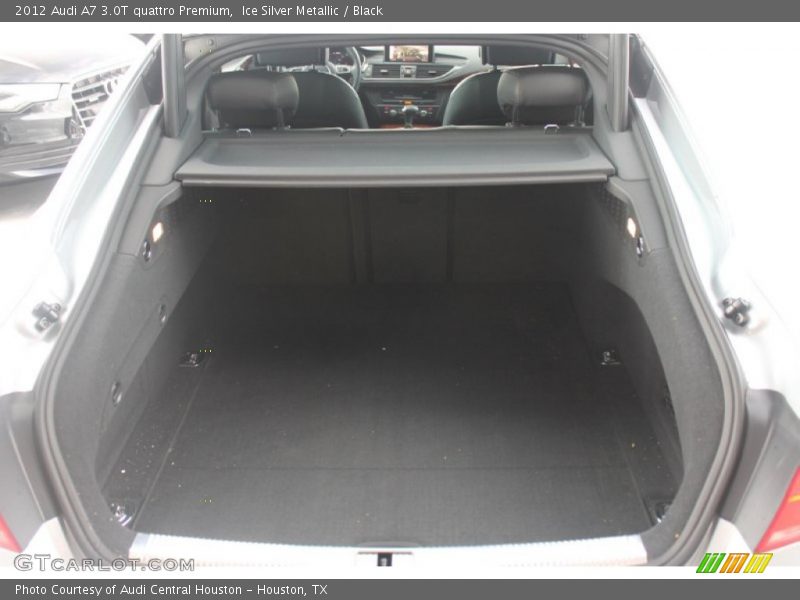 Ice Silver Metallic / Black 2012 Audi A7 3.0T quattro Premium