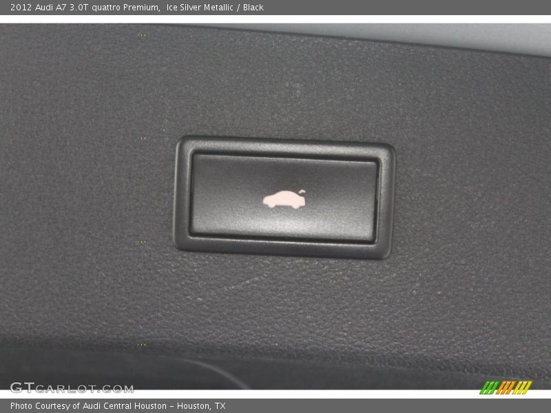 Ice Silver Metallic / Black 2012 Audi A7 3.0T quattro Premium