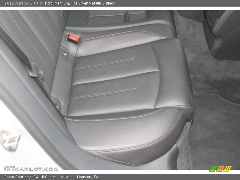 Ice Silver Metallic / Black 2012 Audi A7 3.0T quattro Premium
