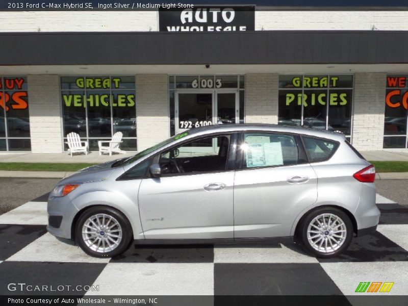 Ingot Silver / Medium Light Stone 2013 Ford C-Max Hybrid SE