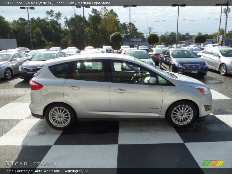 Ingot Silver / Medium Light Stone 2013 Ford C-Max Hybrid SE