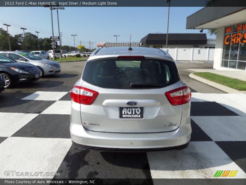 Ingot Silver / Medium Light Stone 2013 Ford C-Max Hybrid SE