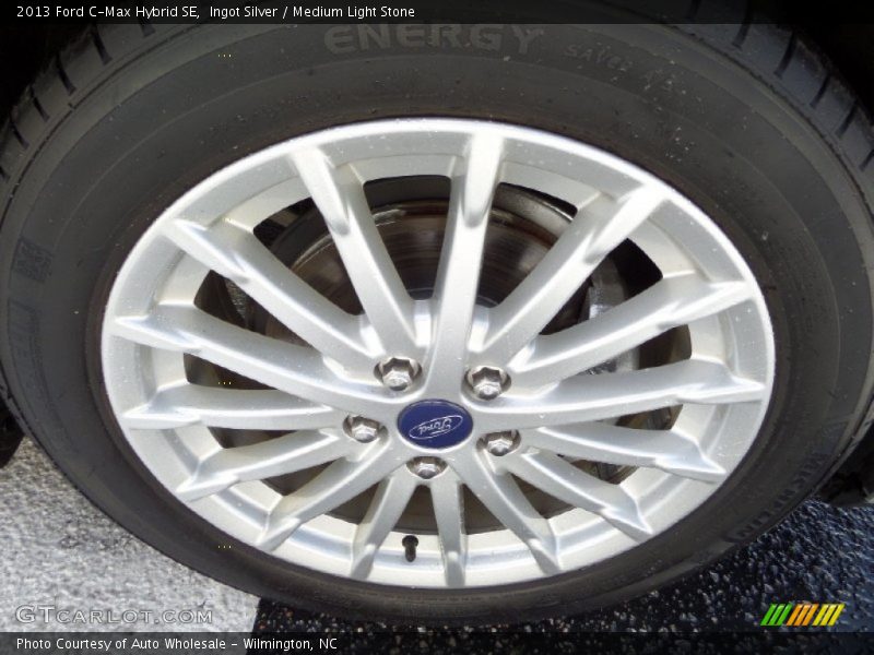 Ingot Silver / Medium Light Stone 2013 Ford C-Max Hybrid SE