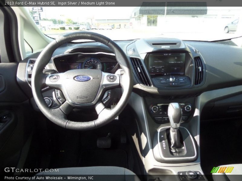 Ingot Silver / Medium Light Stone 2013 Ford C-Max Hybrid SE