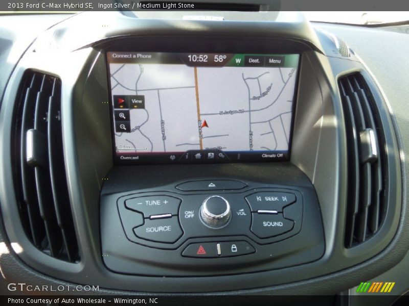 Ingot Silver / Medium Light Stone 2013 Ford C-Max Hybrid SE