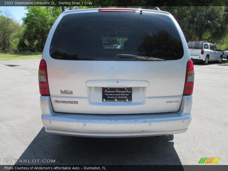 Sterling Silver / Gray 2003 Oldsmobile Silhouette GL