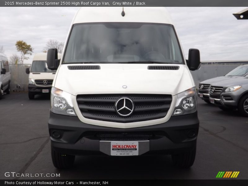 Grey White / Black 2015 Mercedes-Benz Sprinter 2500 High Roof Cargo Van