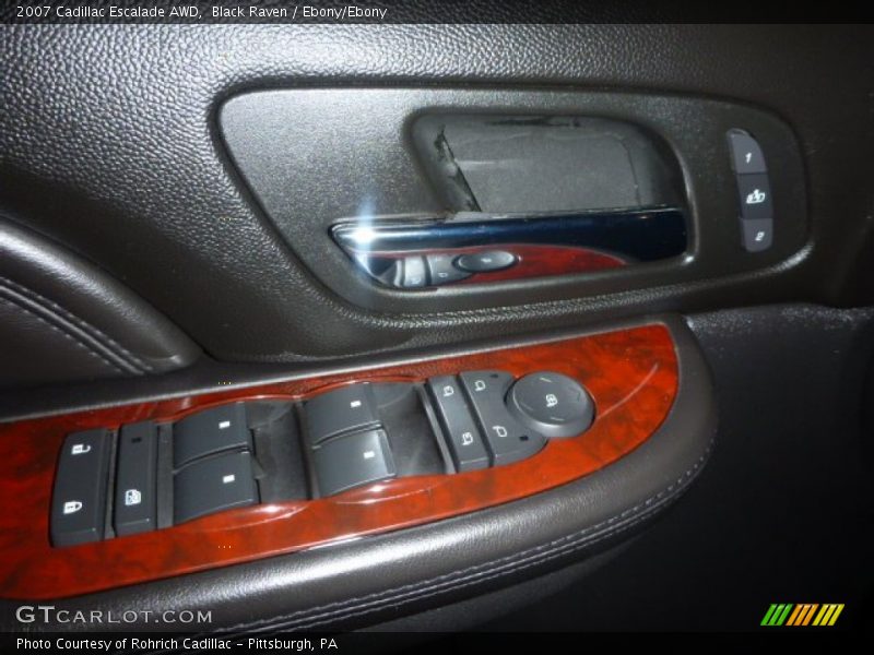 Black Raven / Ebony/Ebony 2007 Cadillac Escalade AWD