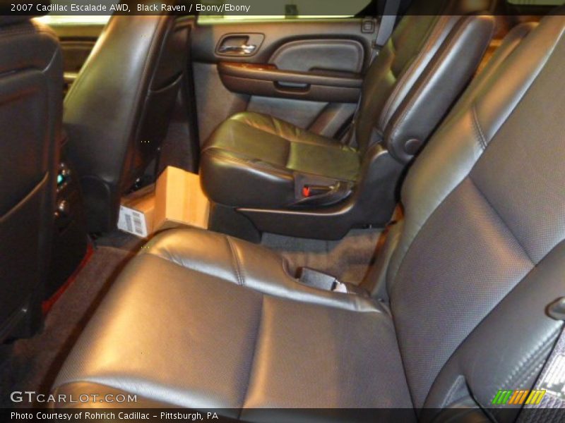 Black Raven / Ebony/Ebony 2007 Cadillac Escalade AWD