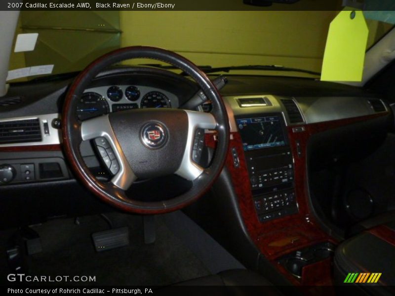 Black Raven / Ebony/Ebony 2007 Cadillac Escalade AWD
