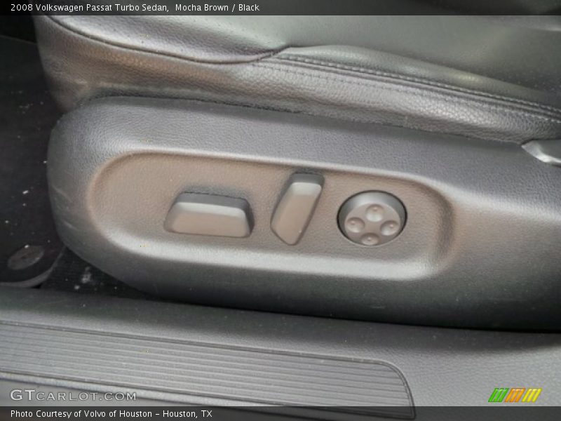 Mocha Brown / Black 2008 Volkswagen Passat Turbo Sedan