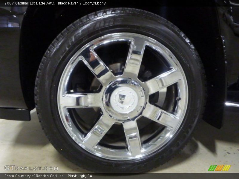 Black Raven / Ebony/Ebony 2007 Cadillac Escalade AWD