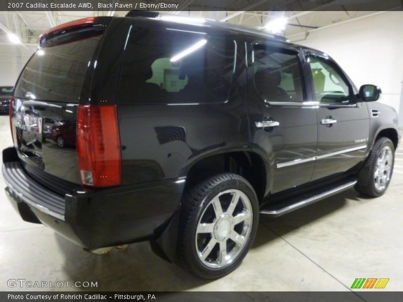 Black Raven / Ebony/Ebony 2007 Cadillac Escalade AWD