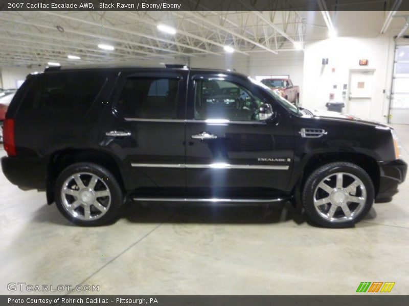 Black Raven / Ebony/Ebony 2007 Cadillac Escalade AWD