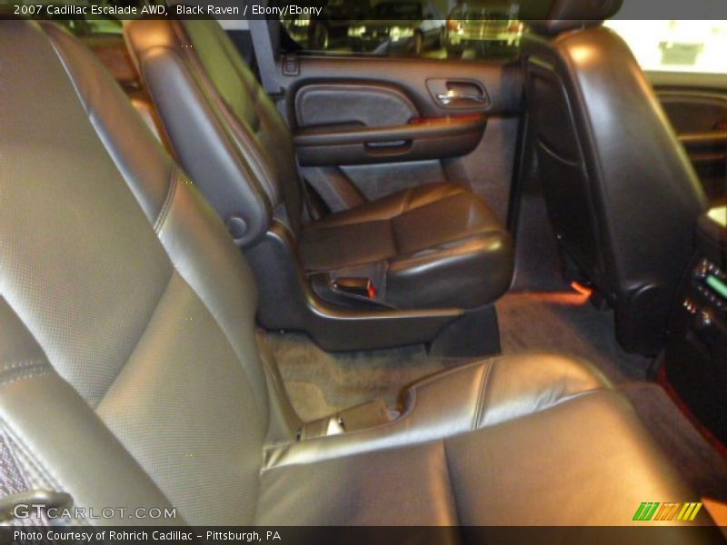 Black Raven / Ebony/Ebony 2007 Cadillac Escalade AWD