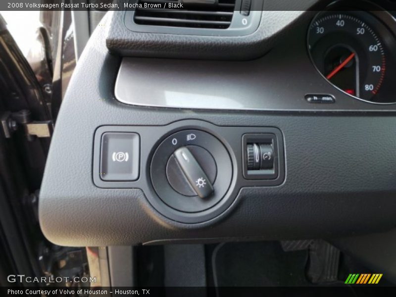 Mocha Brown / Black 2008 Volkswagen Passat Turbo Sedan