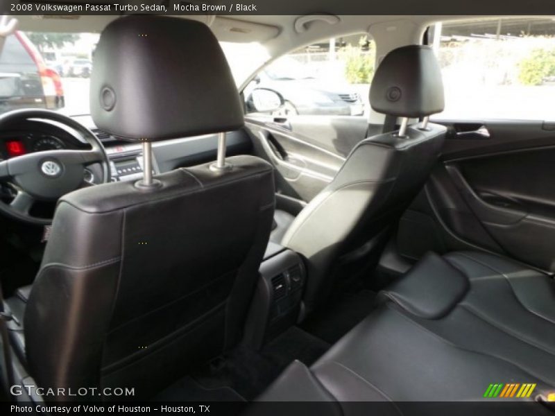 Mocha Brown / Black 2008 Volkswagen Passat Turbo Sedan