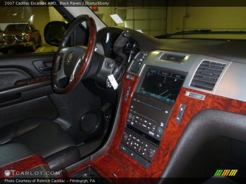 Black Raven / Ebony/Ebony 2007 Cadillac Escalade AWD