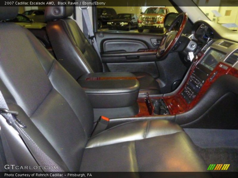 Black Raven / Ebony/Ebony 2007 Cadillac Escalade AWD