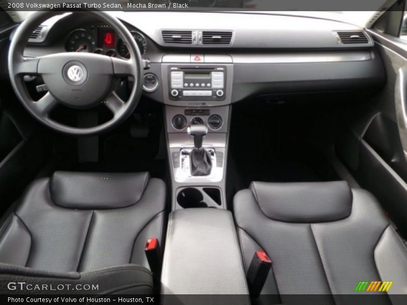 Mocha Brown / Black 2008 Volkswagen Passat Turbo Sedan