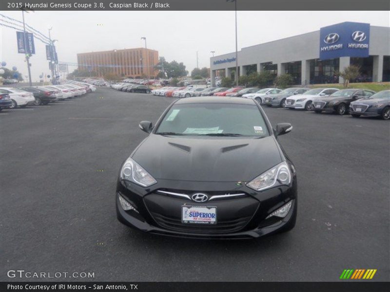 Caspian Black / Black 2015 Hyundai Genesis Coupe 3.8
