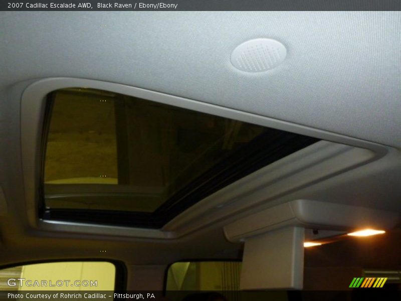 Black Raven / Ebony/Ebony 2007 Cadillac Escalade AWD