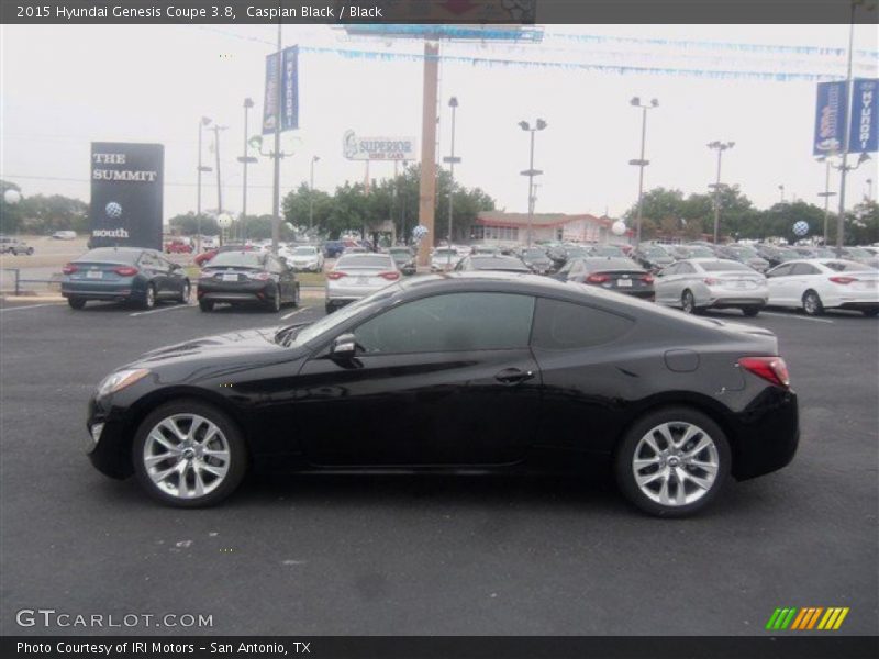Caspian Black / Black 2015 Hyundai Genesis Coupe 3.8