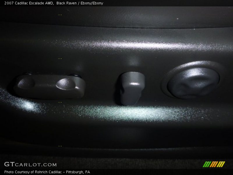 Black Raven / Ebony/Ebony 2007 Cadillac Escalade AWD