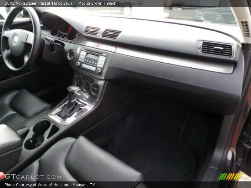 Mocha Brown / Black 2008 Volkswagen Passat Turbo Sedan