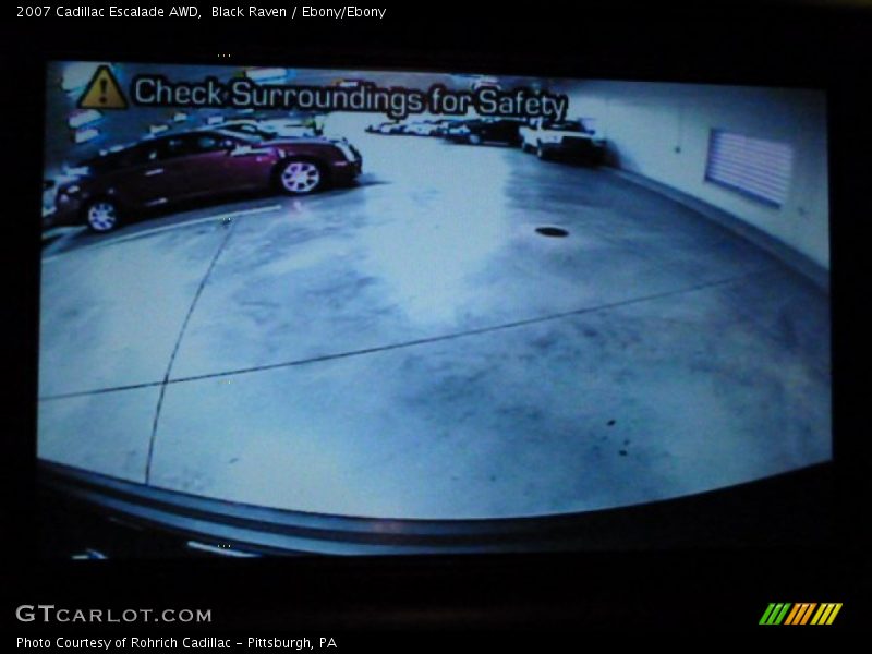 Black Raven / Ebony/Ebony 2007 Cadillac Escalade AWD