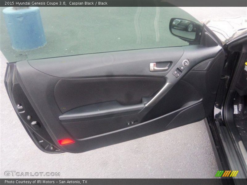 Caspian Black / Black 2015 Hyundai Genesis Coupe 3.8