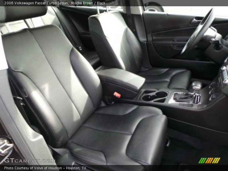 Mocha Brown / Black 2008 Volkswagen Passat Turbo Sedan