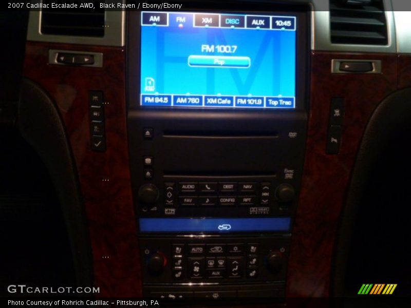 Black Raven / Ebony/Ebony 2007 Cadillac Escalade AWD