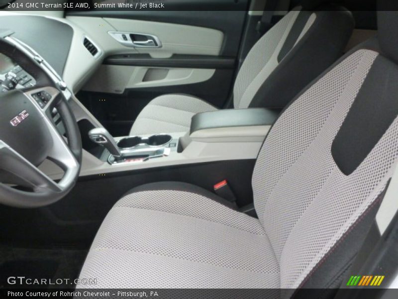 Summit White / Jet Black 2014 GMC Terrain SLE AWD