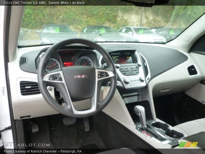 Summit White / Jet Black 2014 GMC Terrain SLE AWD