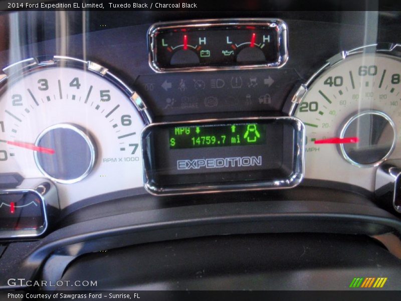 Tuxedo Black / Charcoal Black 2014 Ford Expedition EL Limited