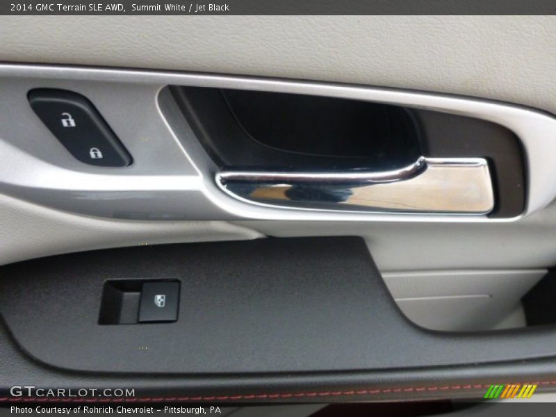 Summit White / Jet Black 2014 GMC Terrain SLE AWD