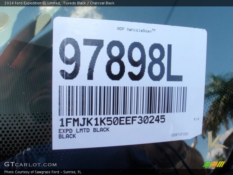 Tuxedo Black / Charcoal Black 2014 Ford Expedition EL Limited