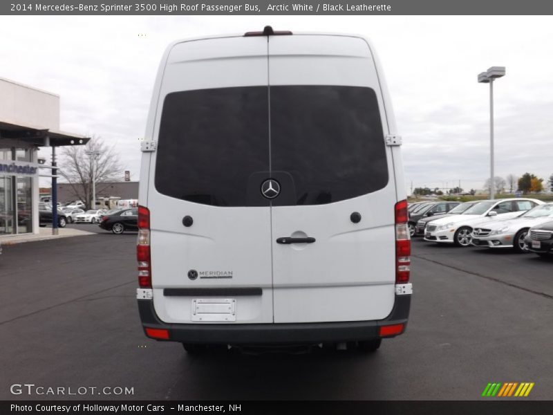 Arctic White / Black Leatherette 2014 Mercedes-Benz Sprinter 3500 High Roof Passenger Bus