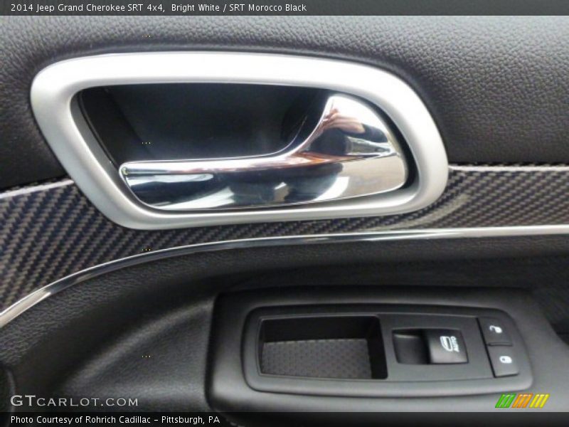 Bright White / SRT Morocco Black 2014 Jeep Grand Cherokee SRT 4x4