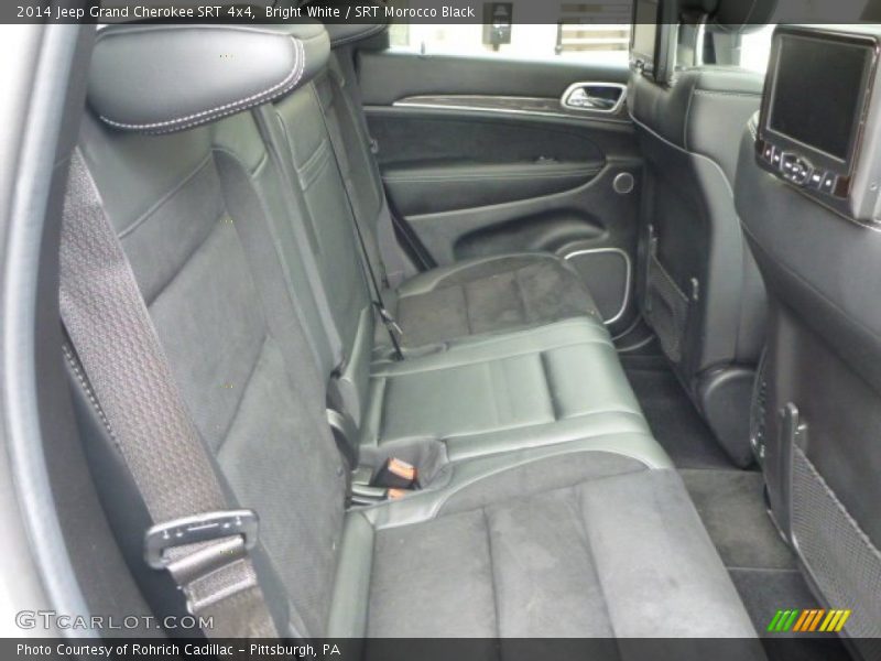 Rear Seat of 2014 Grand Cherokee SRT 4x4