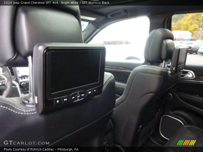 Bright White / SRT Morocco Black 2014 Jeep Grand Cherokee SRT 4x4