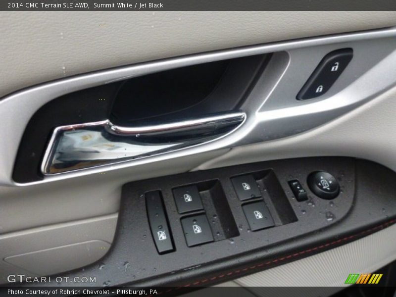 Summit White / Jet Black 2014 GMC Terrain SLE AWD