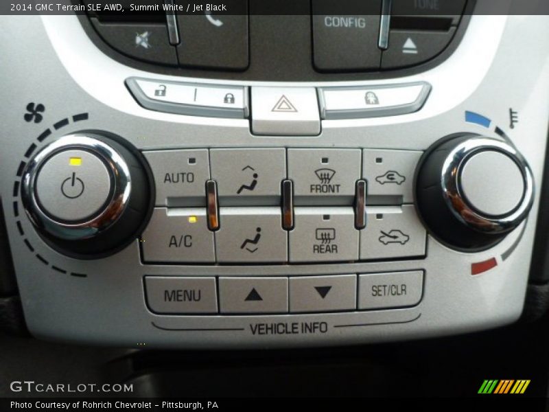 Summit White / Jet Black 2014 GMC Terrain SLE AWD