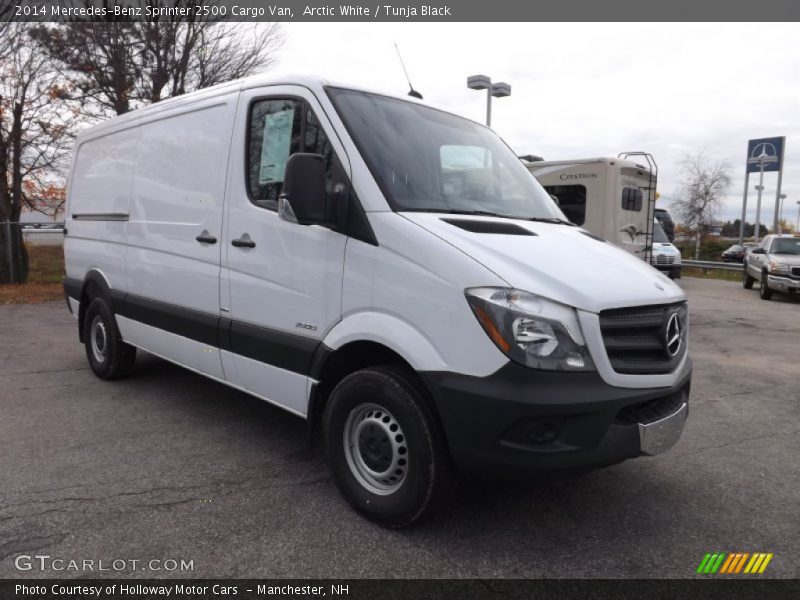 Arctic White / Tunja Black 2014 Mercedes-Benz Sprinter 2500 Cargo Van